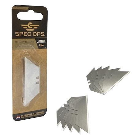 Spec Ops Tools Spec Ops 2.5 in. Steel Heavy Duty Utility Blade 10 pk SPEC-K1-BLADE10